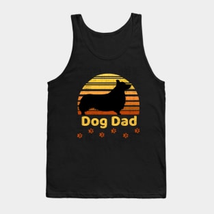 Corgi Dog Dad Tank Top